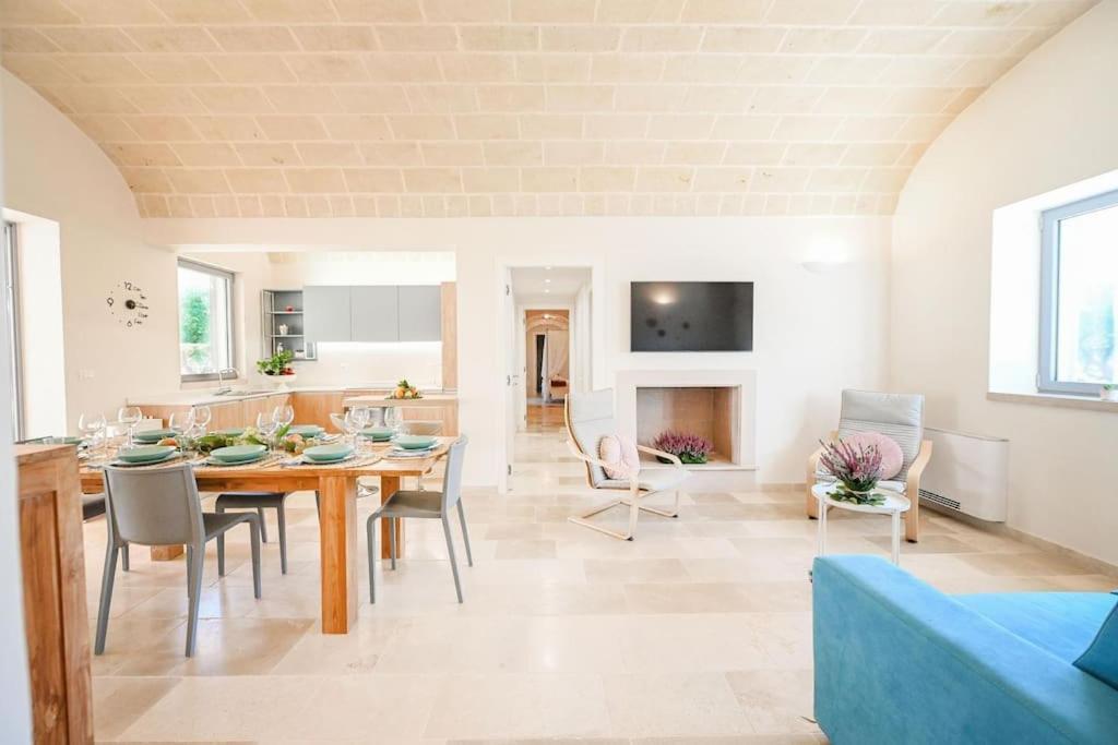 New Trulli Eden 101 With Private Pool And Jacuzzi Villa San Michele Salentino Eksteriør billede